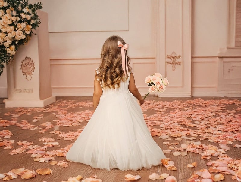 Bride with a veil